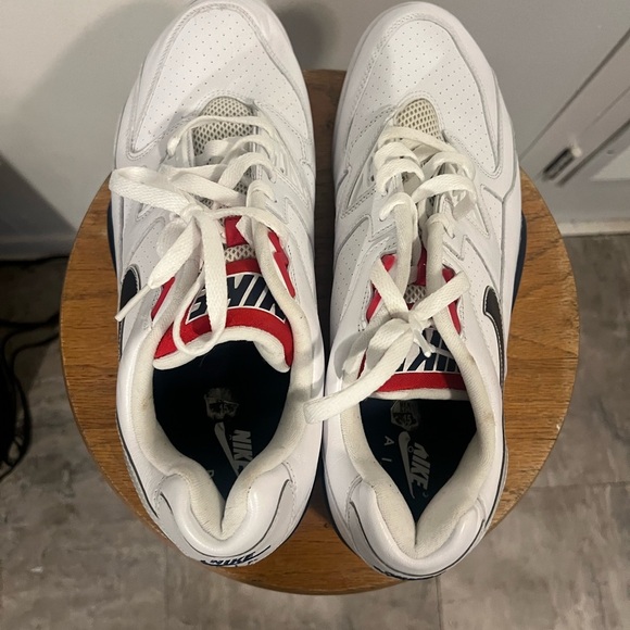 Nike Athletic Shoes - White, Blue, Pink - Picture 6 of 14